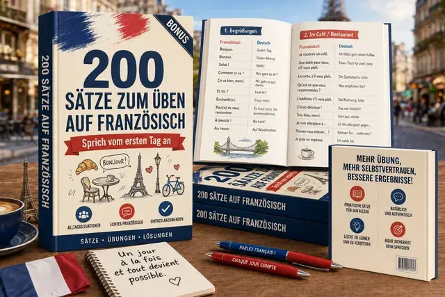 200 Sätze zum Üben auf Französisch